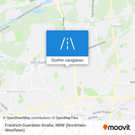 Friedrich-Goerdeler-Straße Karte