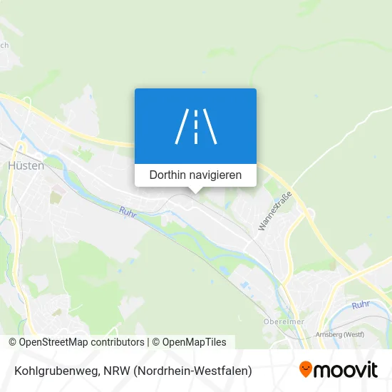 Kohlgrubenweg Karte