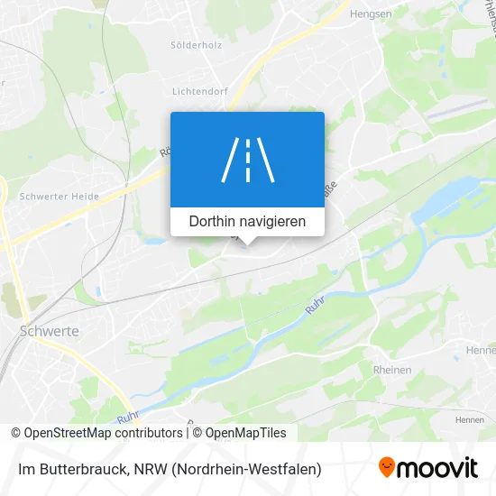 Im Butterbrauck Karte