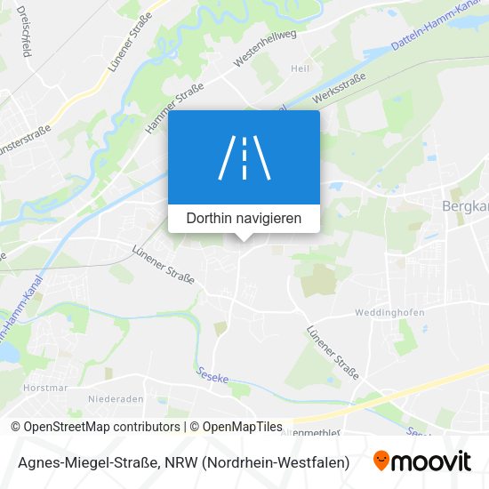 Agnes-Miegel-Straße Karte