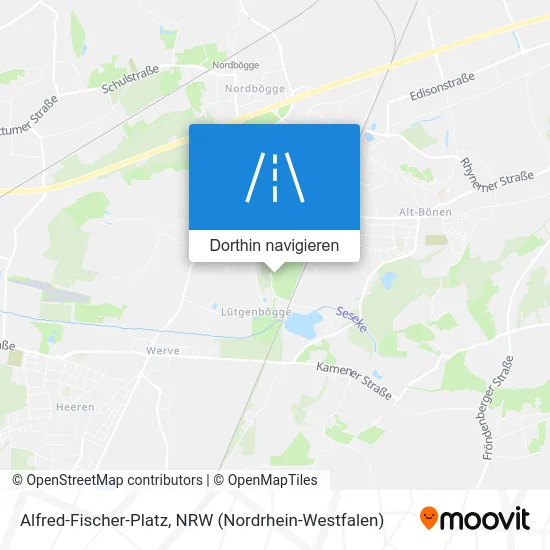 Alfred-Fischer-Platz Karte