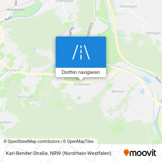 Karl-Bender-Straße Karte