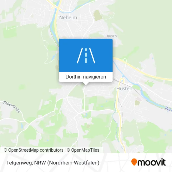 Telgenweg Karte