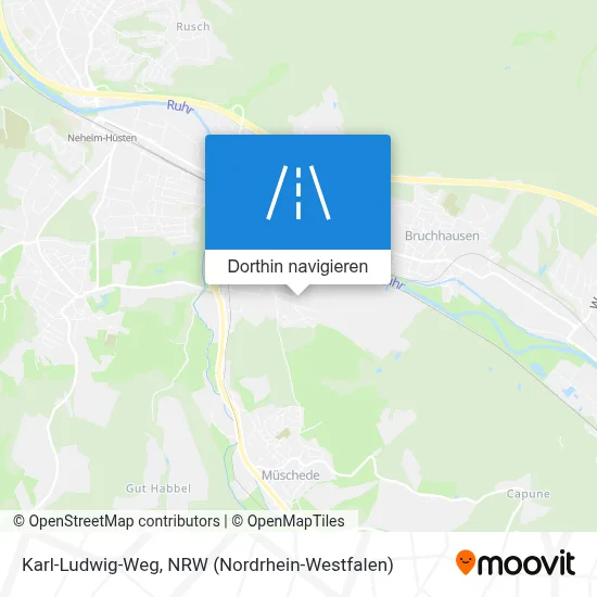 Karl-Ludwig-Weg Karte