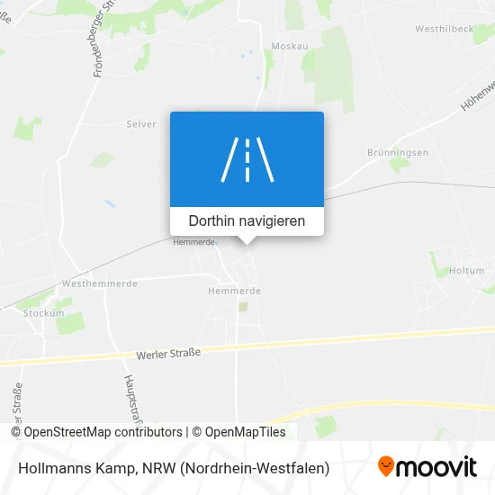 Hollmanns Kamp Karte