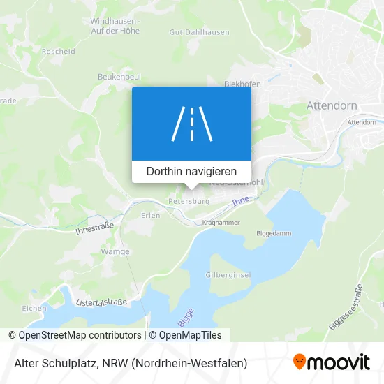 Alter Schulplatz Karte