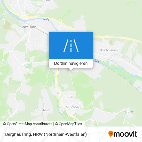 Berghausring Karte