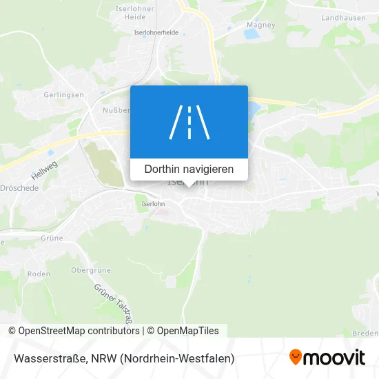Wasserstraße Karte