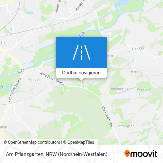 Am Pflanzgarten Karte