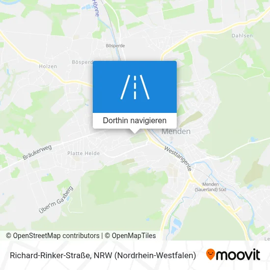 Richard-Rinker-Straße Karte