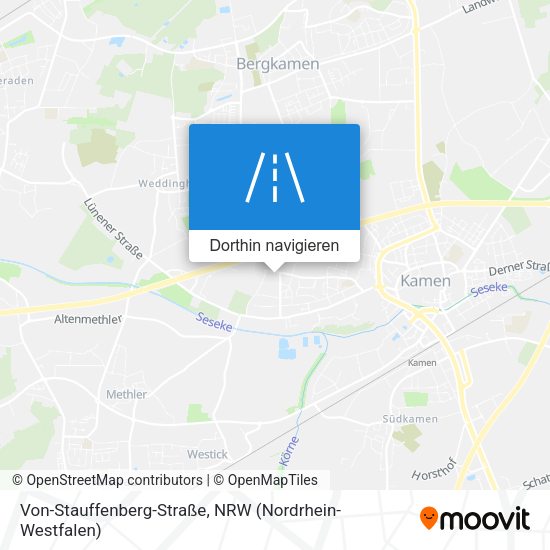 Von-Stauffenberg-Straße Karte