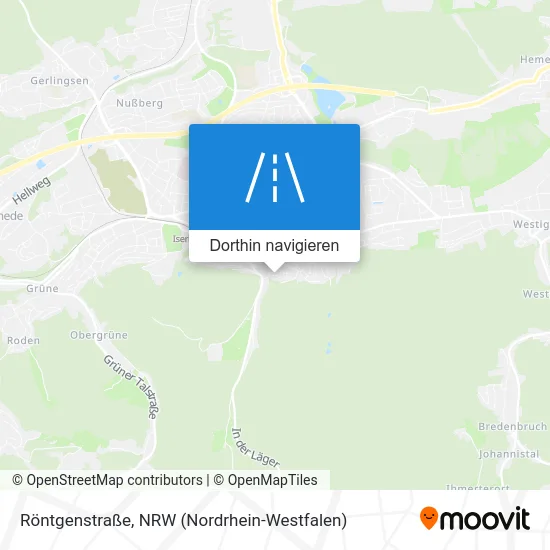 Röntgenstraße Karte