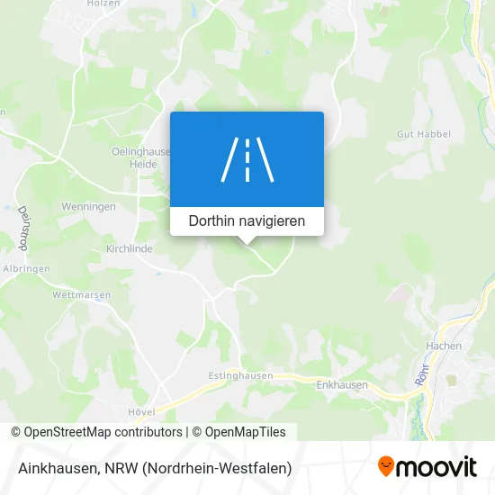 Ainkhausen Karte