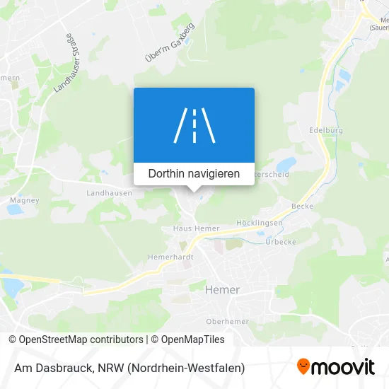 Am Dasbrauck Karte