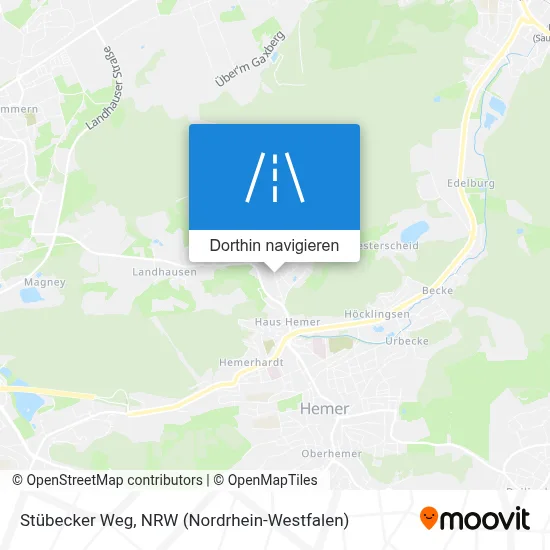 Stübecker Weg Karte