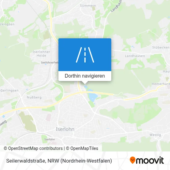 Seilerwaldstraße Karte