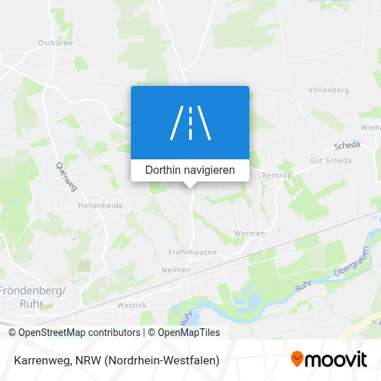 Karrenweg Karte