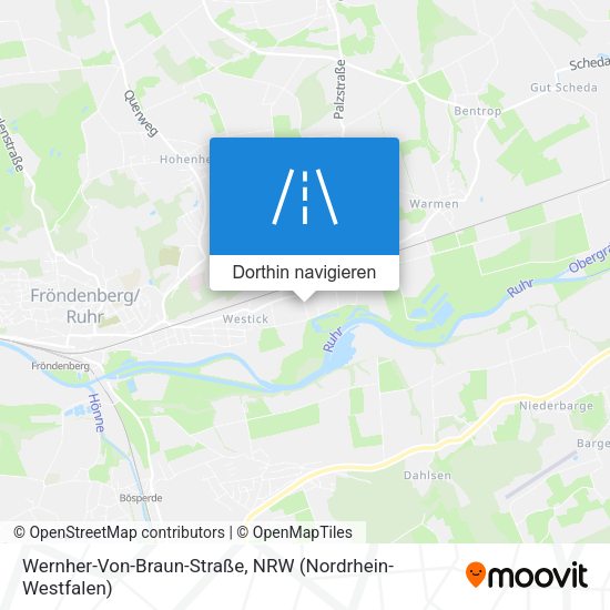 Wernher-Von-Braun-Straße Karte