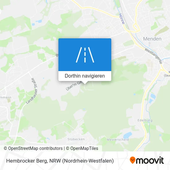 Hembrocker Berg Karte