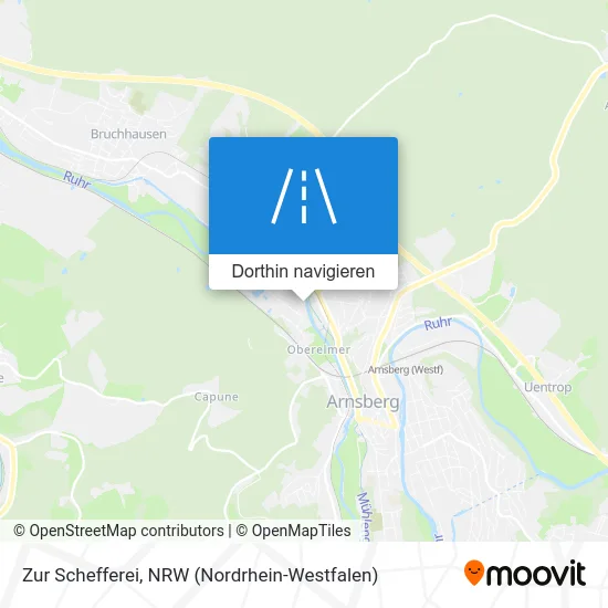 Zur Schefferei Karte