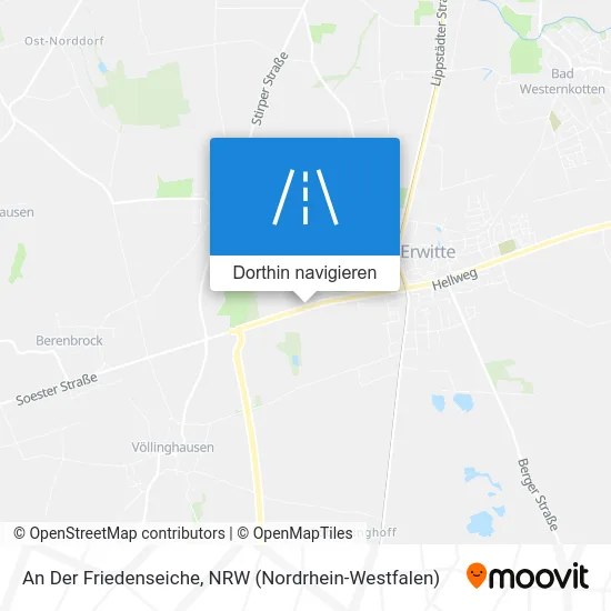 An Der Friedenseiche Karte