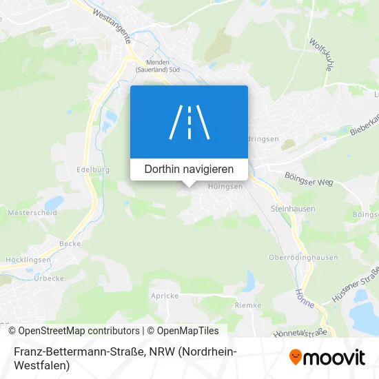 Franz-Bettermann-Straße Karte