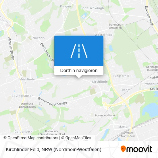 Kirchlinder Feld Karte