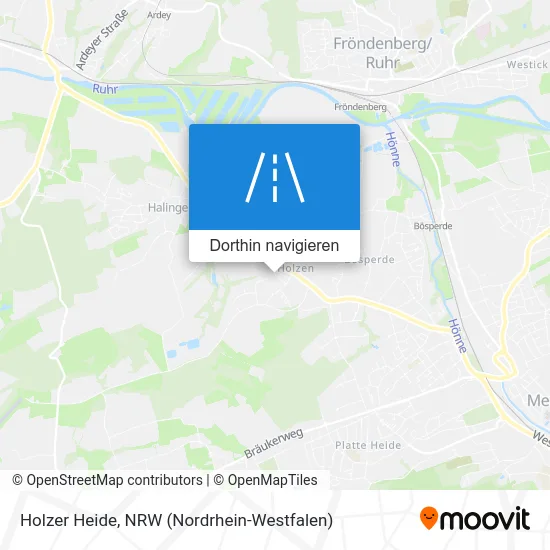 Holzer Heide Karte