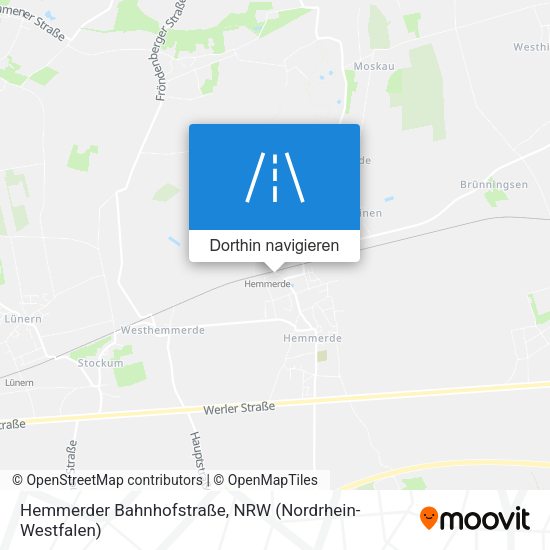 Hemmerder Bahnhofstraße Karte