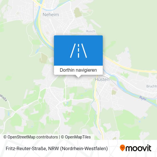 Fritz-Reuter-Straße Karte