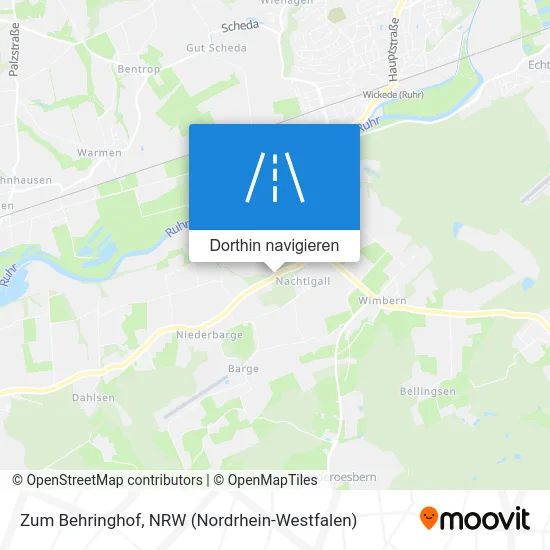 Zum Behringhof Karte