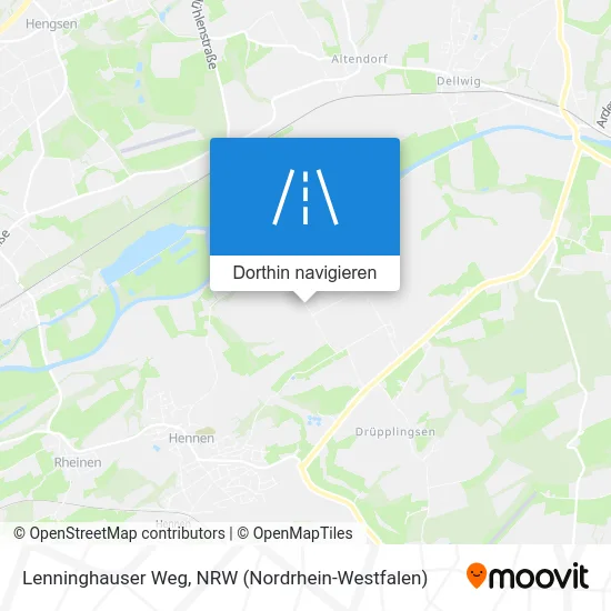 Lenninghauser Weg Karte