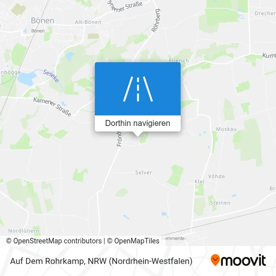 Auf Dem Rohrkamp Karte