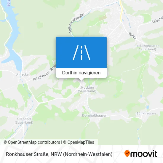 Rönkhauser Straße Karte