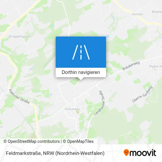 Feldmarkstraße Karte