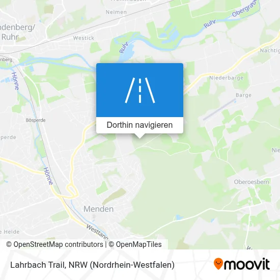 Lahrbach Trail Karte