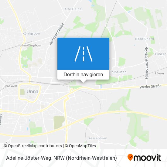 Adeline-Jöster-Weg Karte