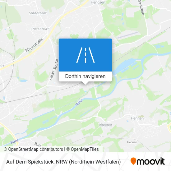 Auf Dem Spiekstück Karte