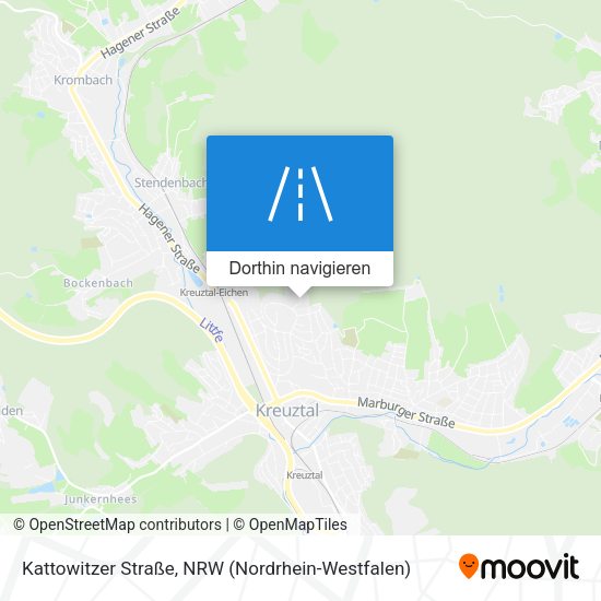 Kattowitzer Straße Karte
