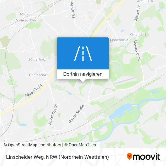 Linscheider Weg Karte