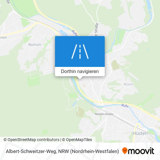 Albert-Schweitzer-Weg Karte
