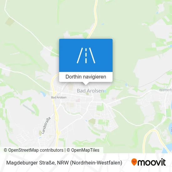 Magdeburger Straße Karte