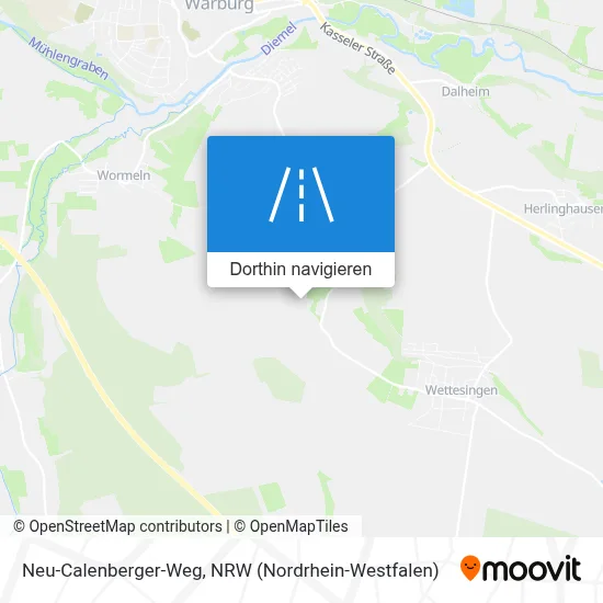 Neu-Calenberger-Weg Karte
