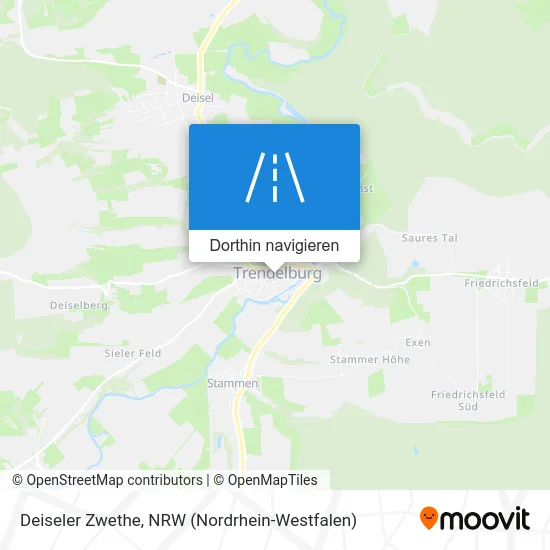 Deiseler Zwethe Karte