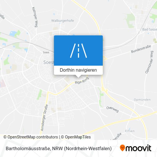 Bartholomäusstraße Karte