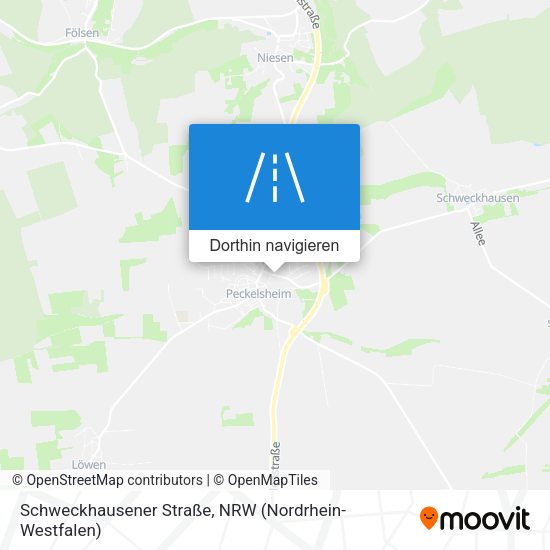 Schweckhausener Straße Karte