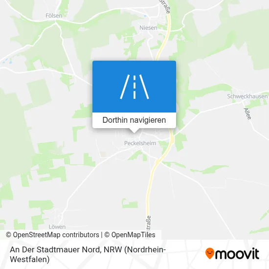 An Der Stadtmauer Nord Karte