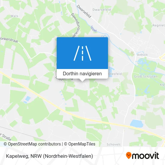 Kapelweg Karte