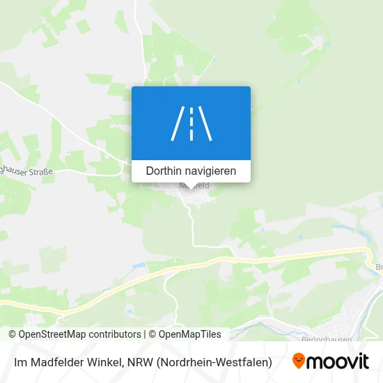 Im Madfelder Winkel Karte