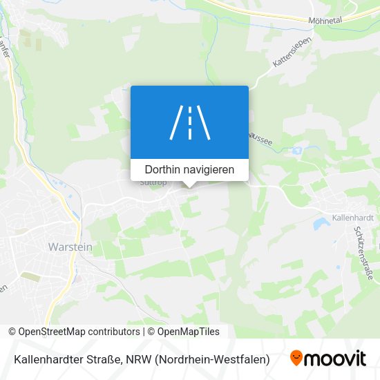 Kallenhardter Straße Karte